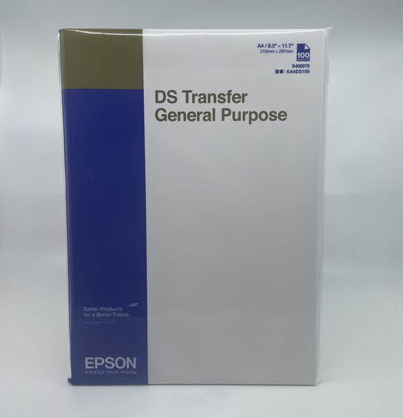 Epson DS Transfer General Purpose - A4 sheet, 100 ark