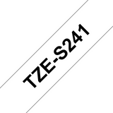 Brother TZeS tape 18mmx8m strong black/white