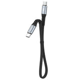 Dudao L10C USB-C to USB-C cable 100W 0.23m black