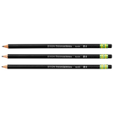 Ticonderoga Number 2 Soft Pencils, Wood-Cased Graphite Black Pencil, 12 Count