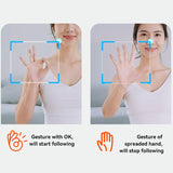 Yesido SF15 Intelligent Face Recognition 360-degree Rotating PTZ Shooting Holder (Black)