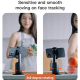 Yesido SF15 Intelligent Face Recognition 360-degree Rotating PTZ Shooting Holder (Black)
