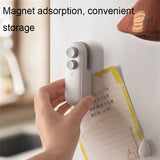 Small 2-in-1 Rechargeable Magnetic Snack Sealer Household Mini Sealing Machine(Green)