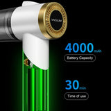 Q8 LED Light Wireless Portable Handheld Car Foldable 9000Pa Suction Vacuum Cleaner (Black)