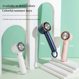 U16 Portable Handheld Cooling Electric Fan(Blue)