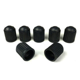 Black Tire valve Dust Rubber Cap For Bicycle And Car, Diameter: 10mm(Black)