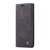 Multifunctional Retro Frosted OnePlus 7 Pro Zipper Wallet & Photo Frame(Black)