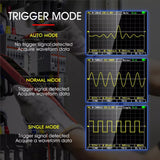 TOOLTOP 2 In 1 DIY Oscilloscope Mini Multimeter