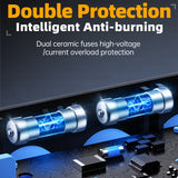 FNIRSI 2C53P Dual Channel Flat Panel Digital Oscilloscope Multimeter Signal Generator 3 In 1(Black)