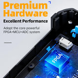 FNIRSI 2C53P Dual Channel Flat Panel Digital Oscilloscope Multimeter Signal Generator 3 In 1(Black)