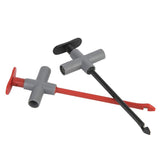 Multimeter Piercing Hook Auto Repair Circuit Non-destructive Piercing Needle(Red)