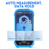 FNIRSI S1 Digital High Precision Fully Automatic Digital Multimeter(Blue)