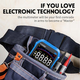 FNIRSI S1 Digital High Precision Fully Automatic Digital Multimeter(Blue)