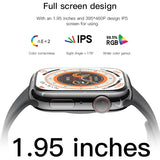 Yesido IO18 1.95 inch IP68 Waterproof Smart Watch, Support Heart Rate / Blood Oxygen Monitoring(Black)