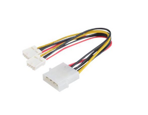 Prokord 4-PIN intern strøm (male) - 4-PIN intern strøm (male) 15cm Strømkabel
