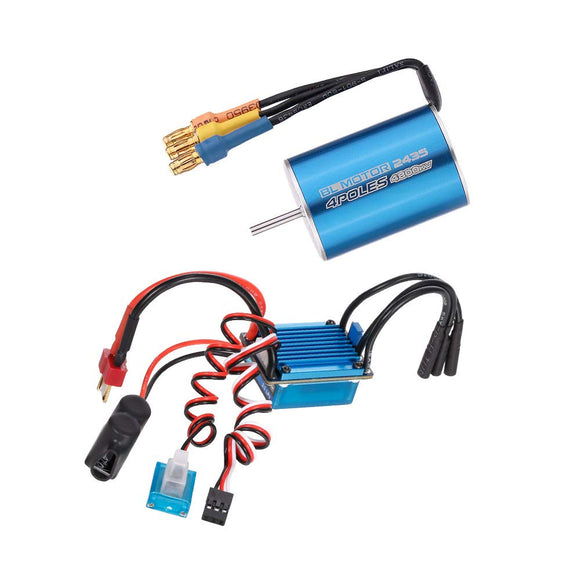 Motorur DC 2435 4800KV 25A, Bláur