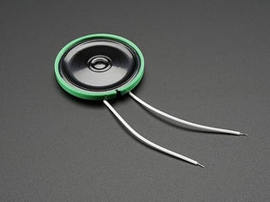 Adafruit Thin Plastic Speaker BF-2 w/Wires - 8 ohm 0.25W