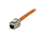 KeystoneModul TPBuchseRJ45 CAT6A 500MHz Short med Kabelklemme Synergy 21