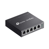 TPLink Switch full managed Layer2 5 Port 5x 1 GbE PoEBudget 65 Watt 4xPoEat Fanless Omada ES205PG