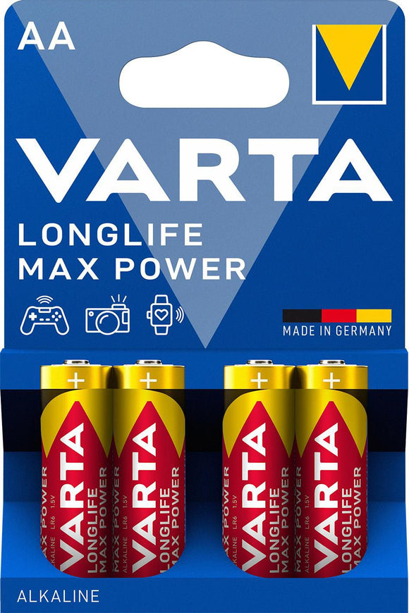 Batterie AA LR6 15V Varta Max Power 4Pack