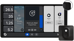 Shelly flush-mounted Shelly Wall Display X2 Black Blu HT Black Android Wi-Fi Black