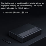 Xiaomi Mijia Laser Projector Beamer Full HD 4K Video Projector Portable DLP Mini Projector Home Cinema, Support Dolby / WiFi / HDMI / HDR10(Black)