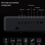 Xiaomi Mijia Laser Projector Beamer Full HD 4K Video Projector Portable DLP Mini Projector Home Cinema, Support Dolby / WiFi / HDMI / HDR10(Black)