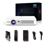 TOUMEI V6 3800 Lumens Android 6.0 3D Smart DLP Projector, 2GB+32GB, Support Dual Band WiFi / Bluetooth / HDMI / TF Card / RJ45