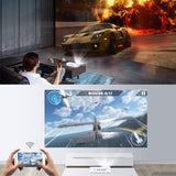 TOUMEI V6 3800 Lumens Android 6.0 3D Smart DLP Projector, 2GB+32GB, Support Dual Band WiFi / Bluetooth / HDMI / TF Card / RJ45