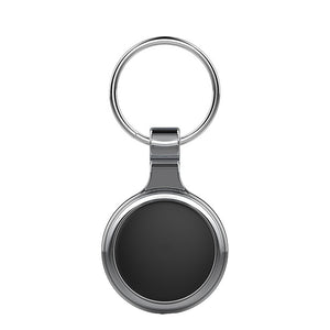 Intelligent Bluetooth 5.0 Locator Bidirectional Alarm Tracker with Keychain(Black)
