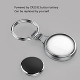 Intelligent Bluetooth 5.0 Locator Bidirectional Alarm Tracker with Keychain(Black)