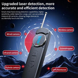 AI Smart GPS Laser Detector Anti-sneak Camera Detector(Black)
