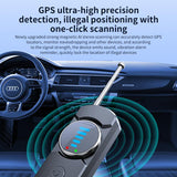 AI Smart GPS Laser Detector Anti-sneak Camera Detector(Black)