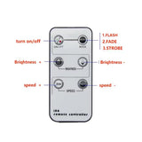 6-Button Single-Color DC Controller Infrared Dimming Light With LED Controller