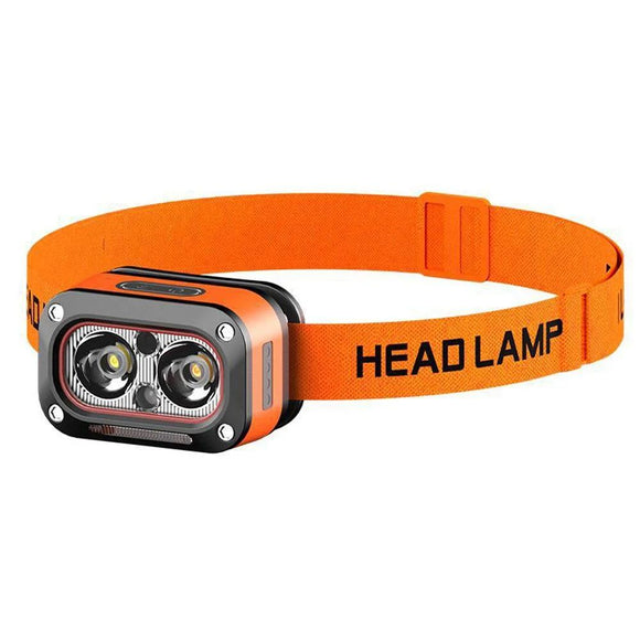 Lightweight Induction LED Headlight(Orange) G8