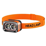 Lightweight Induction LED Headlight(Orange) G8