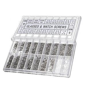 Box Watch Glasses Repair Screw Set 1000pcs