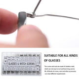 Box Watch Glasses Repair Screw Set 1000pcs