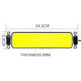 High Bright 108 COB Lamp Beads Car Dome Light Cabin Light Bar DC12-24V