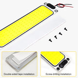 High Bright 108 COB Lamp Beads Car Dome Light Cabin Light Bar DC12-24V