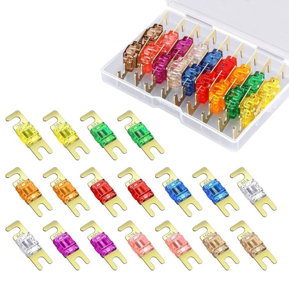 Mini ANL High Current Bolt-on Fuse(20A-150A) 8pcs/Set 12V-58V