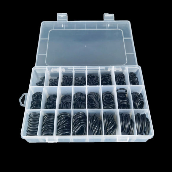 Box Rubber O-Ring Car Air Conditioning High Temperature Corrosion Resistant Sealing Ring 740 PCS