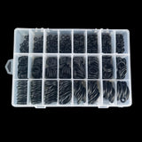 Box Rubber O-Ring Car Air Conditioning High Temperature Corrosion Resistant Sealing Ring 740 PCS