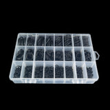 Box Rubber O-Ring Car Air Conditioning High Temperature Corrosion Resistant Sealing Ring 740 PCS