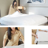 Travel Hotel Supplies Disposable Anti-dirty Pillowcase Sheet Quilt Cover 4 In 1 For 2 Person