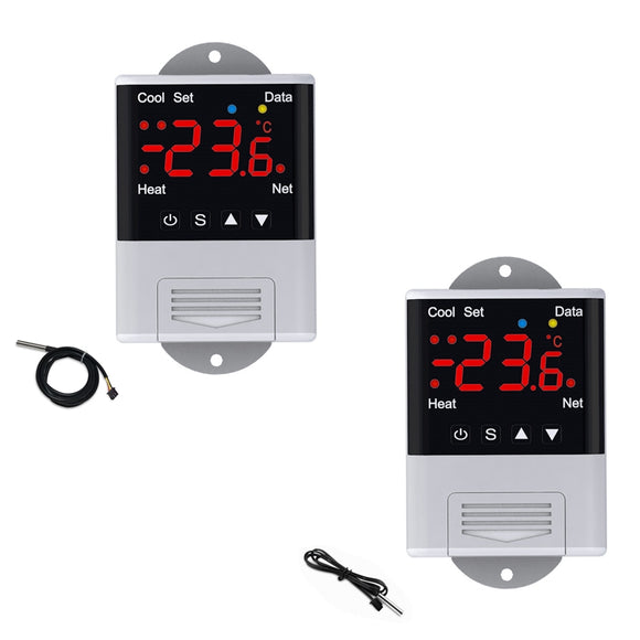 DTC-1201 NTC Sensor WiFi Intelligent Aquarium Fish Tank Hatch Central Air Conditioning Temperature Controller