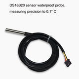 DTC-2201 18B20 Sensor WiFi Intelligent Aquarium Fish Tank Hatch Central Air Conditioning Temperature Controller
