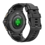 Lemfo K62 1.43 inch AMOLED Round Screen Smart Watch Supports Bluetooth Calls(Black)