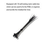 PWM Fan Hub Computer CPU Fan Extender(SATA Interface)