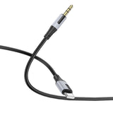 Borofone BL19 AUX Creator Audio Cable, 3.5mm to Type-C Cable, Length: 1m(Black)